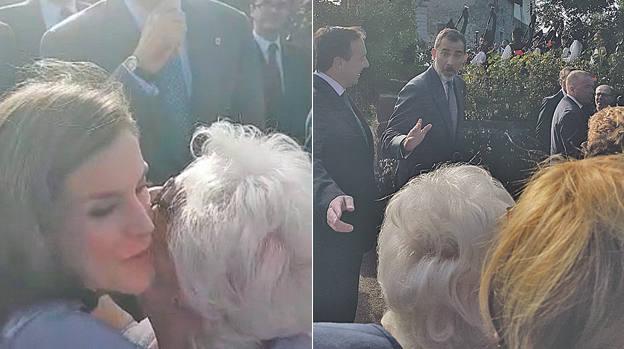 Sorpresa a los Reyes de Menchu, la abuela de Doña Letizia