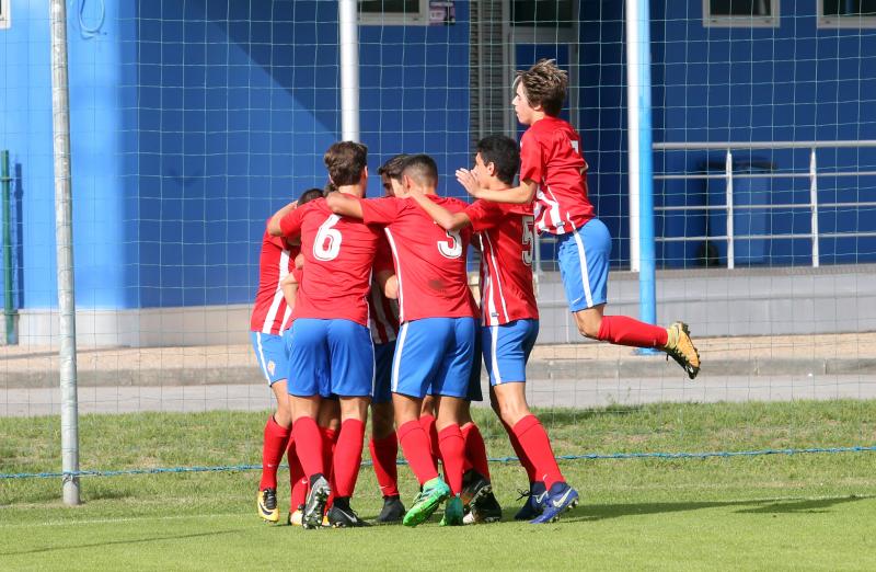 El Sporting se impone en el derbi juvenil