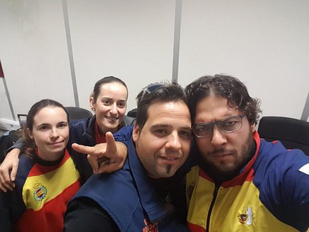 Beatriz Menéndez, la asturiana retenida más de 27 horas en Abu Dabi junto al resto del equipo español de tiro