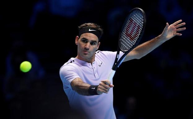 Federer noquea a Sock para abrir las Finales ATP