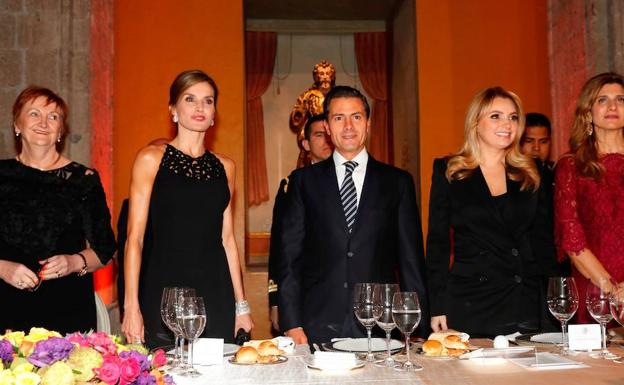 Doña Letizia baila al ritmo de Taboo en México
