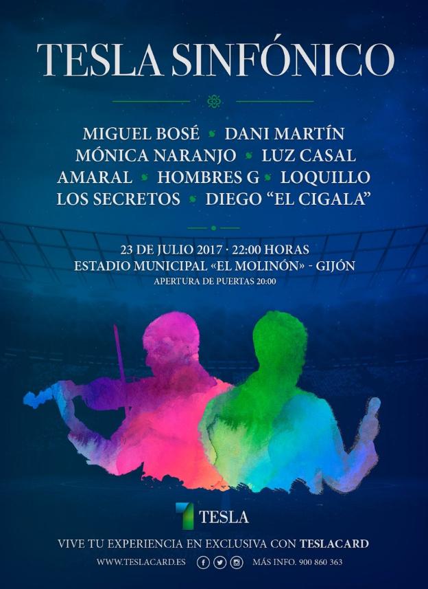 Metrópoli reclama a Tesla 261.000 euros por cancelar el concierto en El Molinón