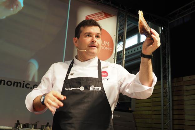 Los cuatro pilares del mar en Casa Gerardo