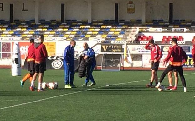 Josu Uribe ya entrena al Caudal