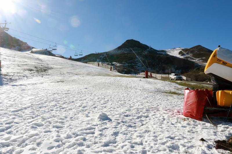 Valgrande-Pajares, lista para el inicio de la temporada de esquí