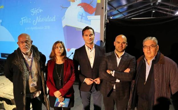 Gijón estrena mañana la pista de hielo y el mercadillo navideño y enciende las luces el martes 5