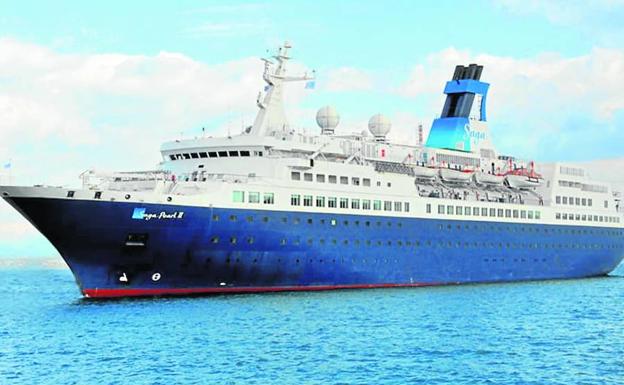 El ‘Saga Pearl II’ cerrará el miércoles la temporada de cruceros