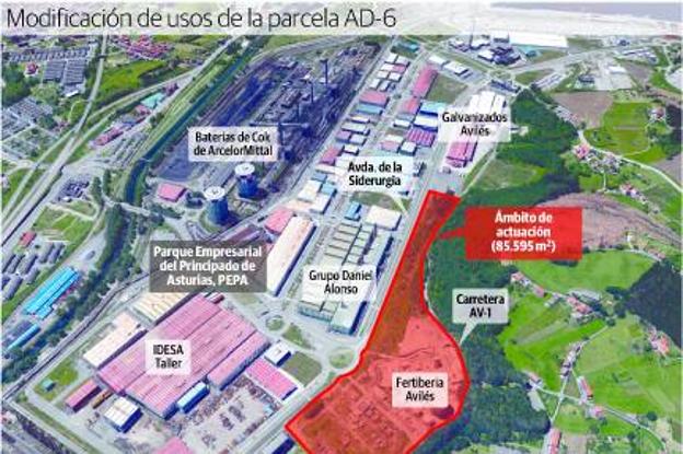 Sepides presenta un Plan Especial para desarrollar 85.595 metros cuadrados en el PEPA