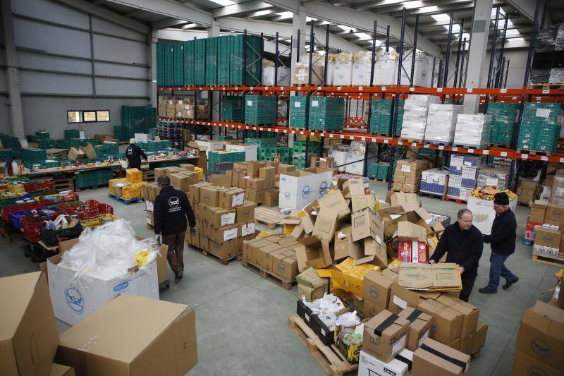 El Banco de Alimentos se llena