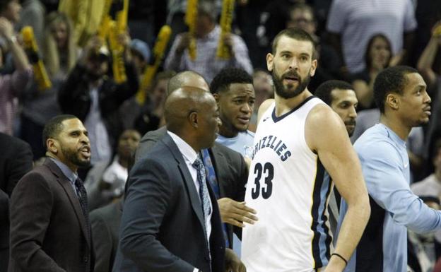 Marc Gasol, multado con 15.000 dólares por lenguaje soez