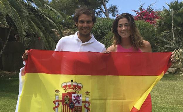 Rafa Nadal y Garbiñe Muguruza, mejores tenistas del año