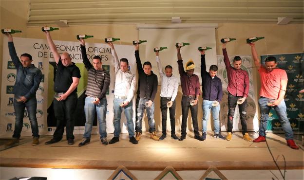 El Campeonato Oficial de Escanciadores tendrá nuevos requisitos para participar