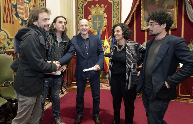 Los cinco grandes de las letras asturianas