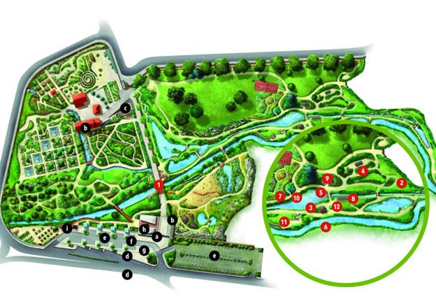 El Botánico, entre pastores gigantes y playmobiles