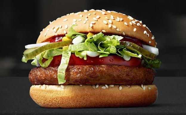 Así es la nueva hamburguesa vegana que lanza McDonald's