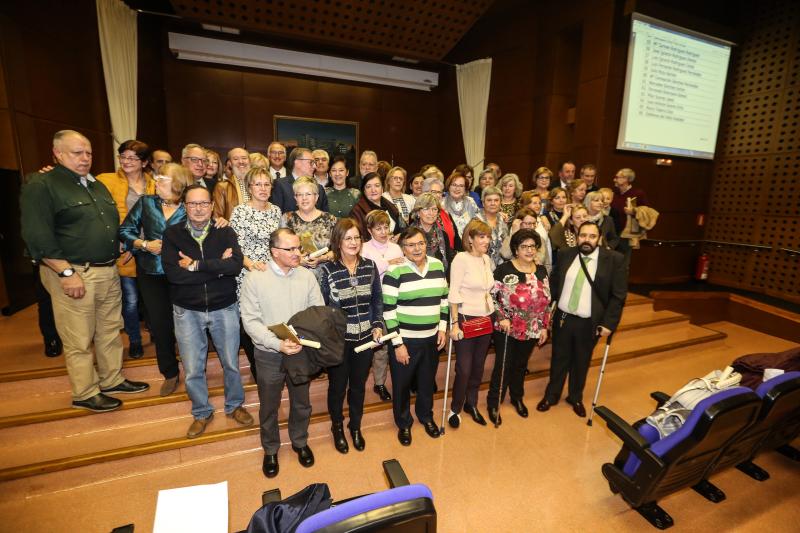 Homenaje a los jubilados del área sanitaria III