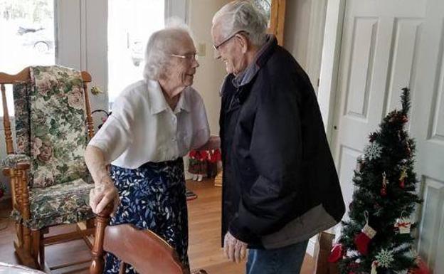 La triste Nochebuena de esta pareja, obligada a separarse tras 69 años juntos