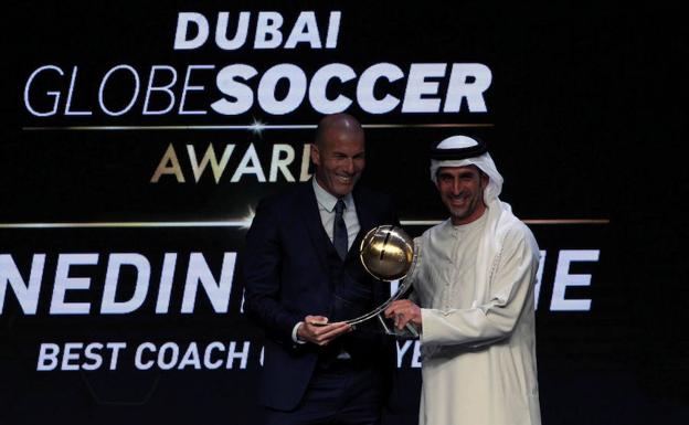 El Real Madrid arrasa en los 'Globe Soccer Awards'