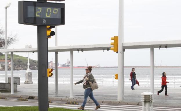 Asturias supera los 20 grados a dos días de Nochevieja