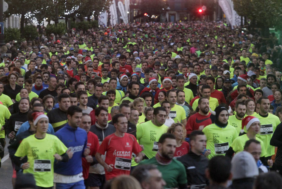 ¿Estuviste en la San Silvestre de Oviedo? ¡Búscate!