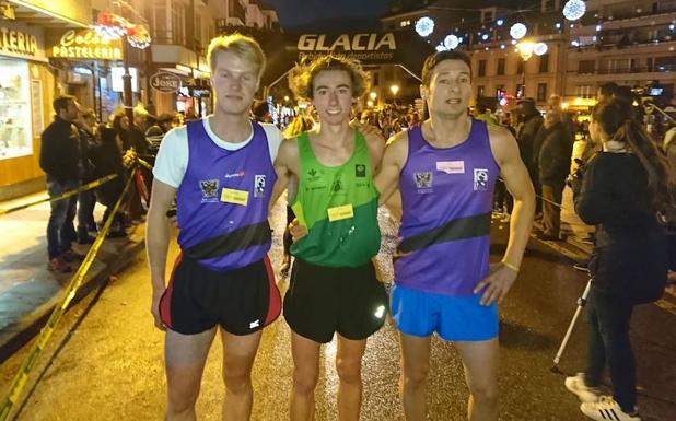 Diego Menéndez se impone en la San Silvestre de Villaviciosa