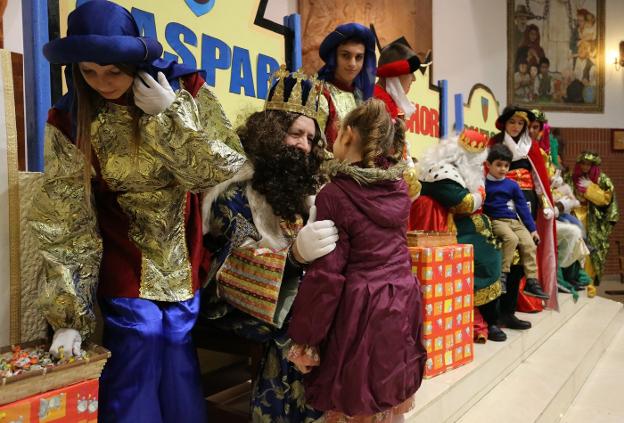 Parada anticipada de Sus Majestades