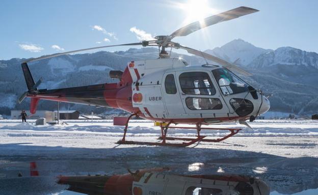 Helicópteros para ir a la nieve