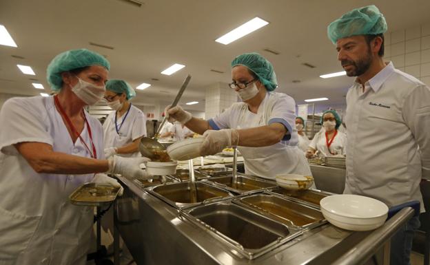 Menú gourmet para el HUCA