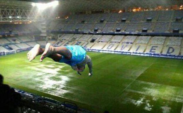 Los mejores memes sobre el estado del Tartiere antes del derbi asturiano