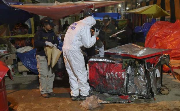 Al menos seis muertos, cuatro de ellos niños, por una explosión en un carnaval de Bolivia