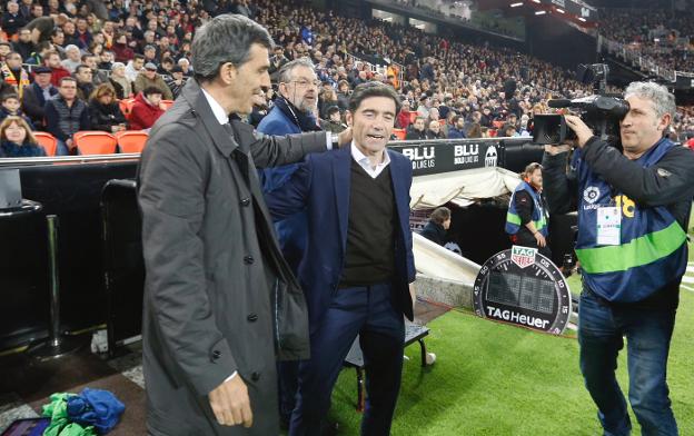 Marcelino le gana el derbi a José Ramón López Muñiz