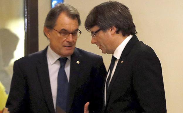 Mas: «Puigdemont no puede ser presidente»