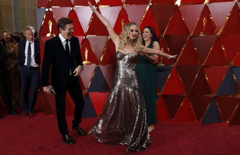 Las mejores imágenes de la alfombra roja de los Oscar