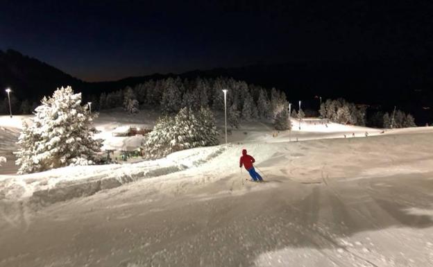 Adiós al esquí nocturno de Masella