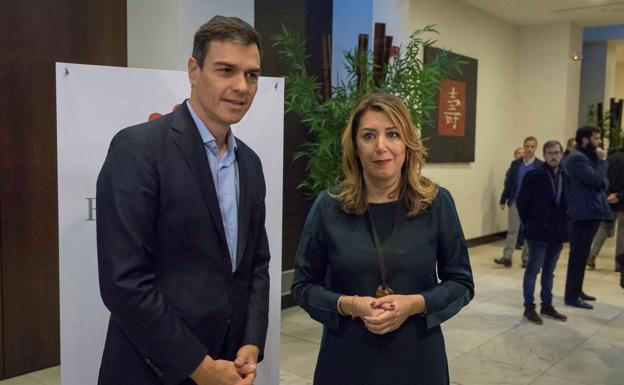 Susana Díaz se suma a Javier Fernández y anuncia que no asistirá a a la Escuela de Buen Gobierno del PSOE en Madrid