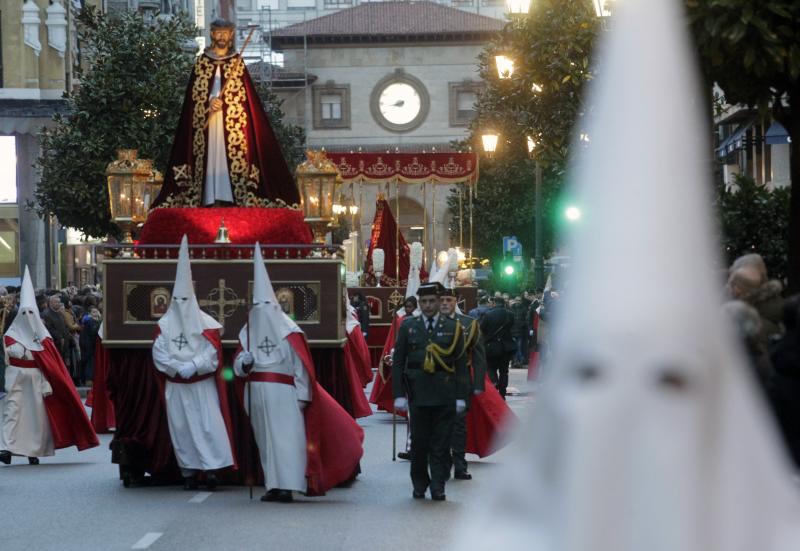 Procesión de Jesús Cautivo en Oviedo