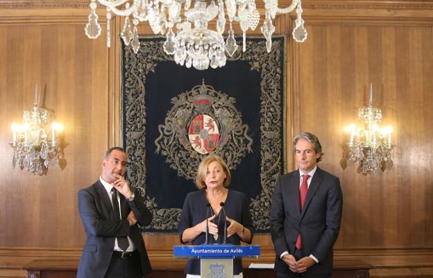 La alcaldesa reclama al Gobierno central una inversión en Maqua y el Centro Niemeyer