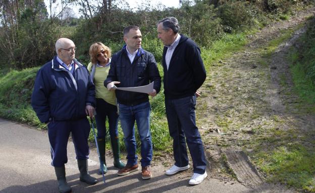 El camino que conduce a la cascada de El Escañorio será rehabilitado