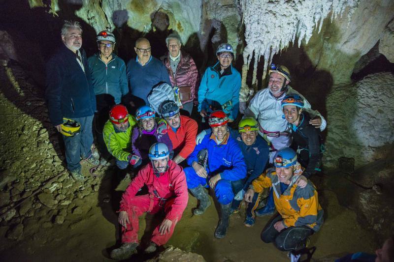 Así fue la reacreación del hallazgo de la cueva de Tito Bustillo