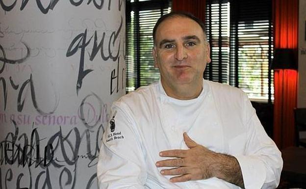 Donación de José Andrés «en honor de la subasta del Campanu»