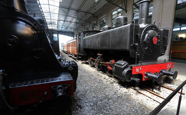 Denuncian el hallazgo de una grabadora oculta en el Museo del Ferrocarril de Gijón