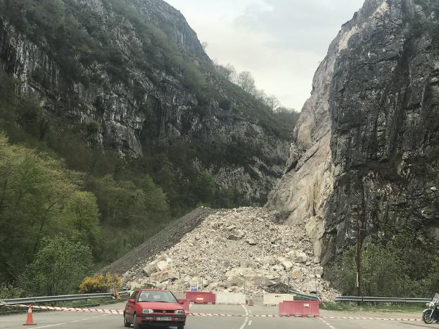 Un 'argayón' que llama la atención de los turistas