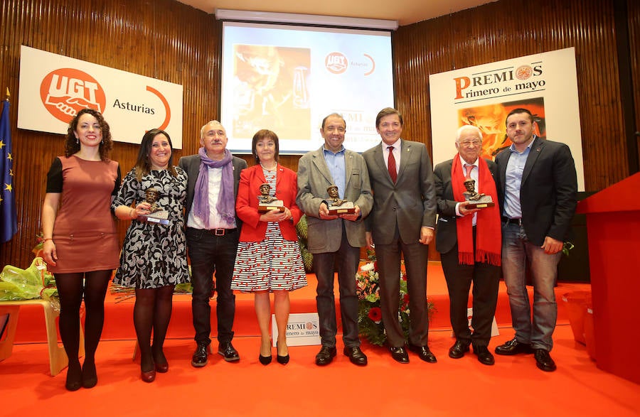 UGT entrega sus premios Primero de Mayo