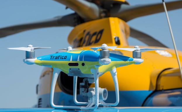 La DGT utilizará drones para vigilar las carreteras de Asturias