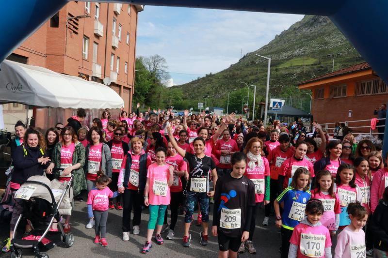 Éxito de la primera Carrera de la Mujer de Morcín