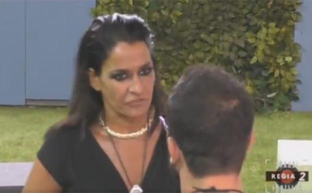 Aída Nízar saca su carácter en 'Gran Hermano Italia'