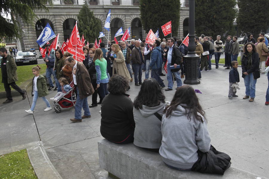 Concentración por la educación pública