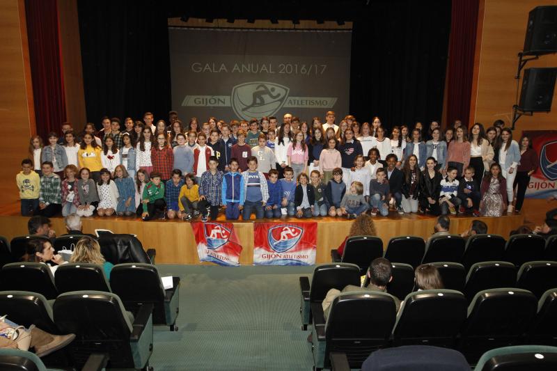 El Gijón Atletismo celebra su gala anual