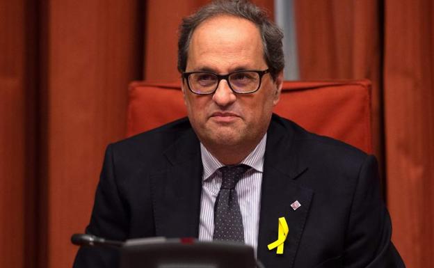 Quim Torra anuncia un «proceso constituyente» en Cataluña