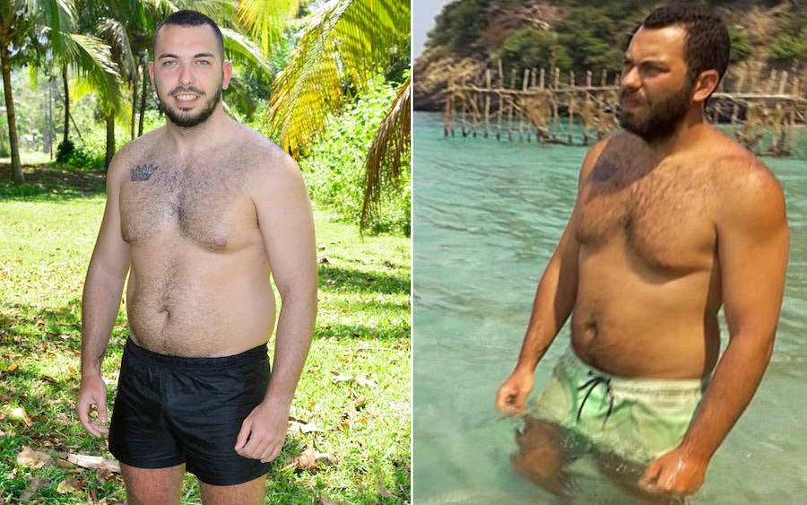 El antes y el después de los concursantes de 'Supervivientes'